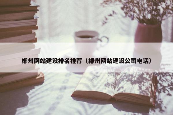郴州网站建设排名推荐（郴州网站建设公司电话）