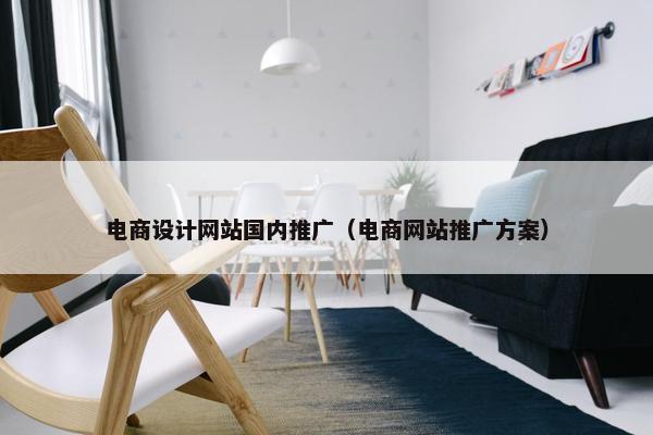 电商设计网站国内推广（电商网站推广方案）