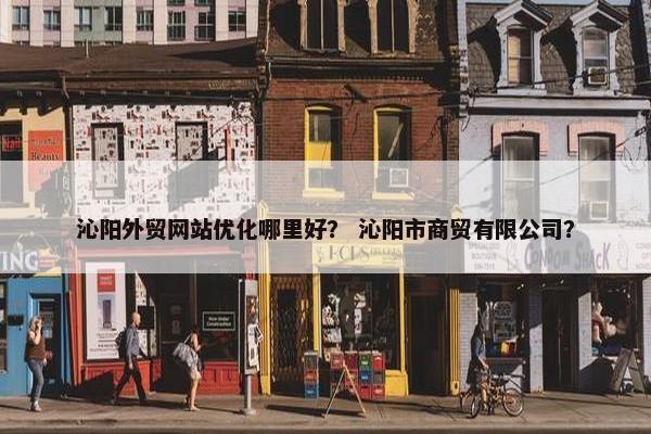 沁阳外贸网站优化哪里好？ 沁阳市商贸有限公司？