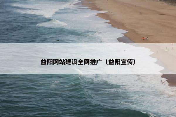 益阳网站建设全网推广（益阳宣传）