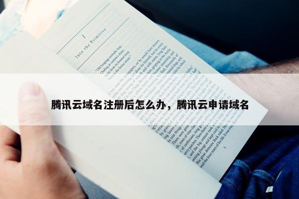 腾讯云域名注册后怎么办，腾讯云申请域名