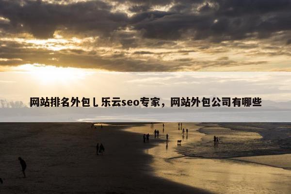 网站排名外包乚乐云seo专家，网站外包公司有哪些