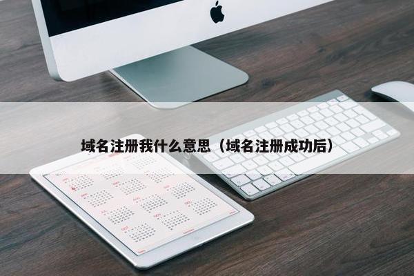 域名注册我什么意思（域名注册成功后）
