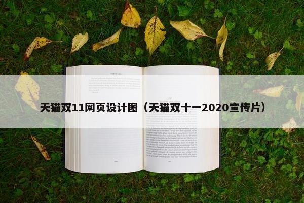 天猫双11网页设计图（天猫双十一2020宣传片）