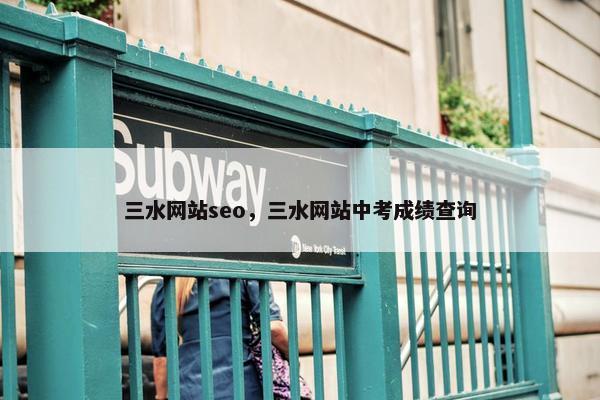 三水网站seo，三水网站中考成绩查询