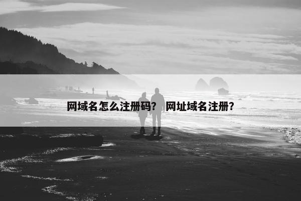 网域名怎么注册码？ 网址域名注册？