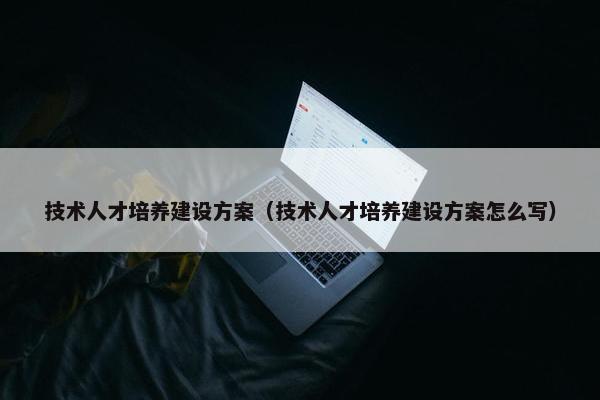 技术人才培养建设方案（技术人才培养建设方案怎么写）