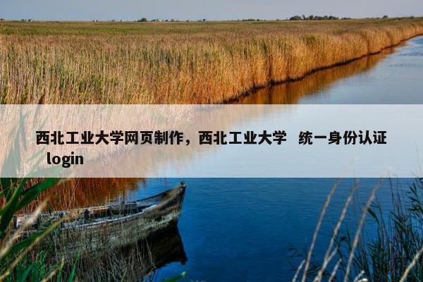西北工业大学网页制作，西北工业大学  统一身份认证  login