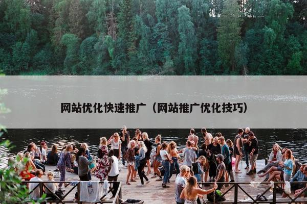 网站优化快速推广（网站推广优化技巧）