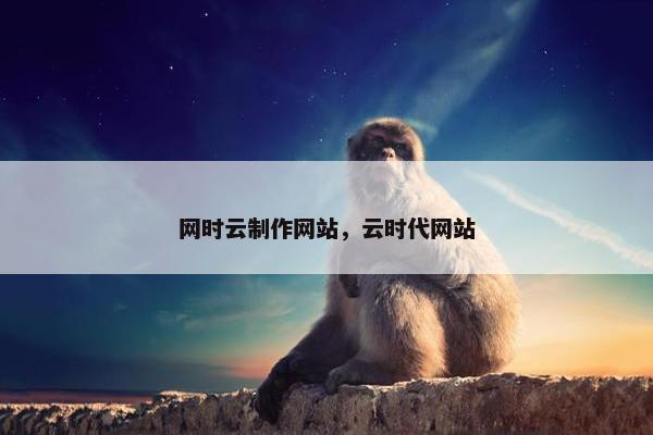 网时云制作网站，云时代网站
