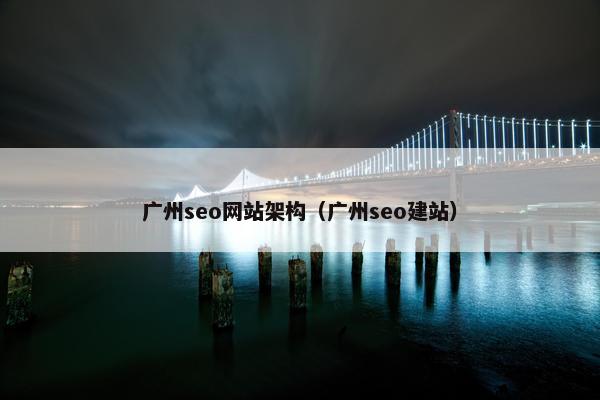 广州seo网站架构（广州seo建站）