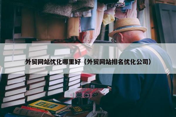 外贸网站优化哪里好（外贸网站排名优化公司）