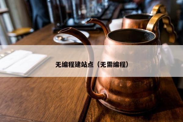 无编程建站点（无需编程）