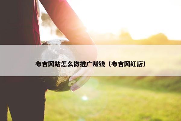 布吉网站怎么做推广赚钱（布吉网红店）