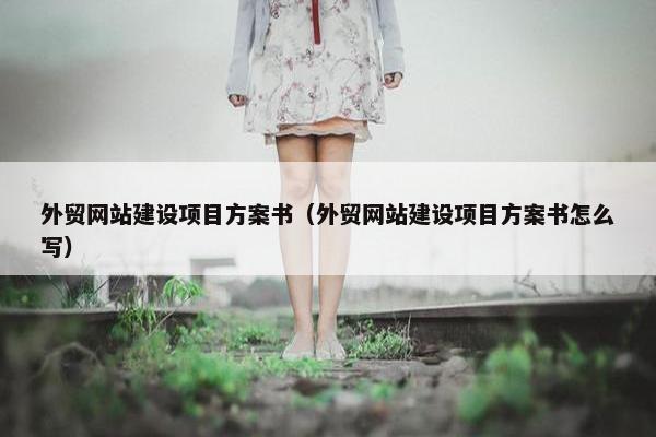 外贸网站建设项目方案书（外贸网站建设项目方案书怎么写）