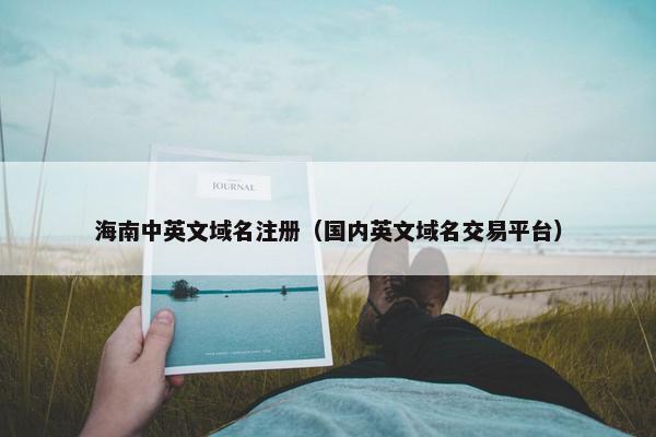 海南中英文域名注册（国内英文域名交易平台）