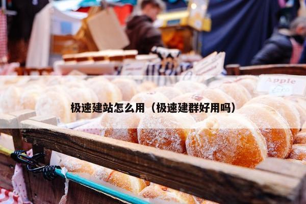 极速建站怎么用（极速建群好用吗）