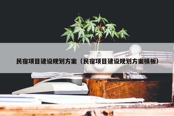 民宿项目建设规划方案（民宿项目建设规划方案模板）