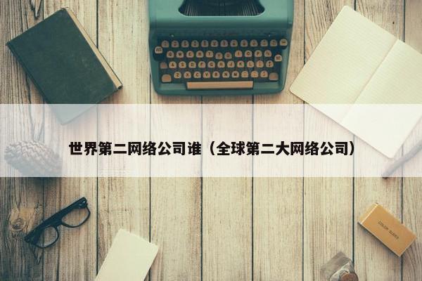 世界第二网络公司谁（全球第二大网络公司）
