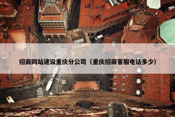 招商网站建设重庆分公司（重庆招商客服电话多少）