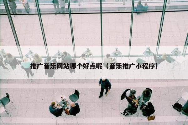 推广音乐网站哪个好点呢（音乐推广小程序）