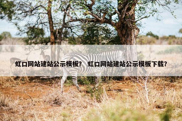 虹口网站建站公示模板？ 虹口网站建站公示模板下载？