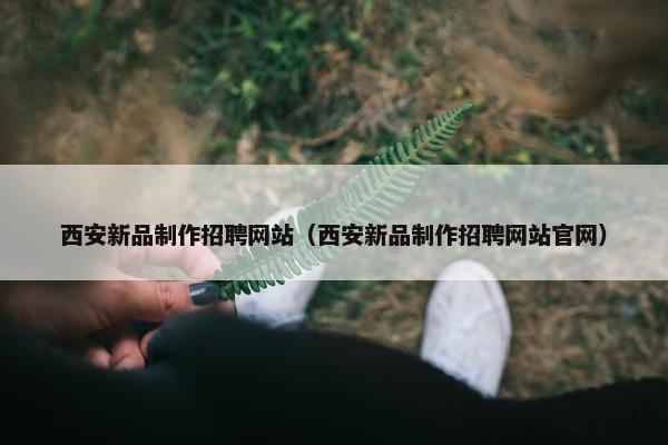 西安新品制作招聘网站（西安新品制作招聘网站官网）