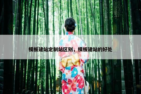 模板建站定制站区别，模板建站的好处