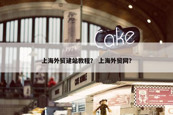 上海外贸建站教程？ 上海外贸网？