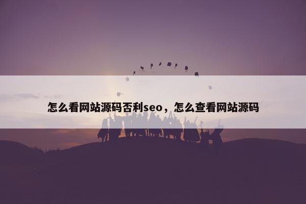 怎么看网站源码否利seo，怎么查看网站源码