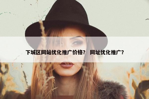 下城区网站优化推广价格？ 网址优化推广？