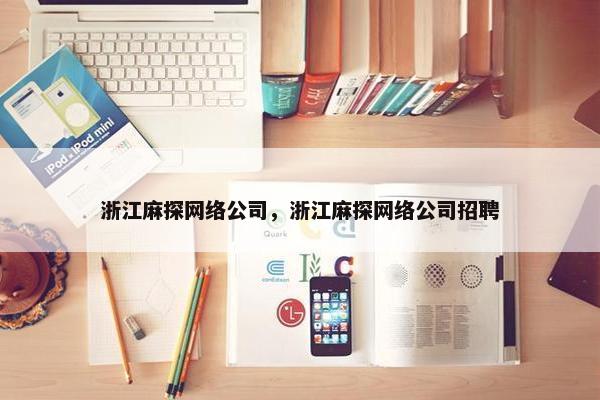 浙江麻探网络公司，浙江麻探网络公司招聘