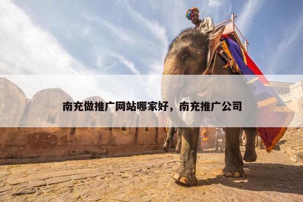 南充做推广网站哪家好，南充推广公司