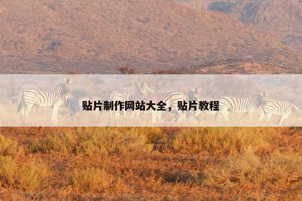 贴片制作网站大全，贴片教程