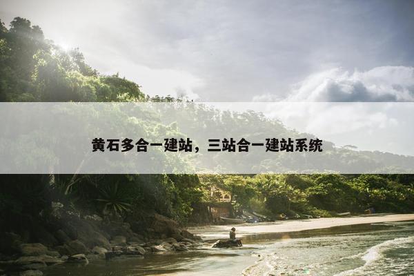 黄石多合一建站，三站合一建站系统