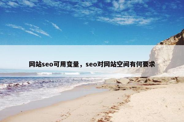 网站seo可用变量，seo对网站空间有何要求