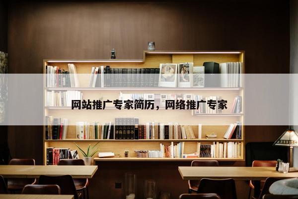 网站推广专家简历，网络推广专家
