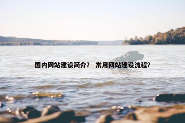 国内网站建设简介？ 常用网站建设流程？