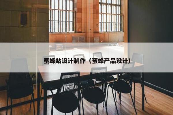 蜜蜂站设计制作（蜜蜂产品设计）