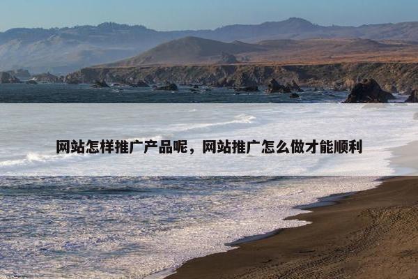 网站怎样推广产品呢，网站推广怎么做才能顺利