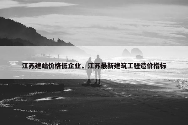 江苏建站价格低企业，江苏最新建筑工程造价指标