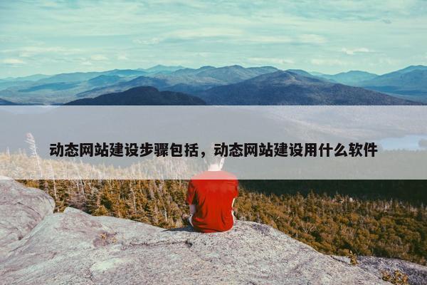 动态网站建设步骤包括，动态网站建设用什么软件