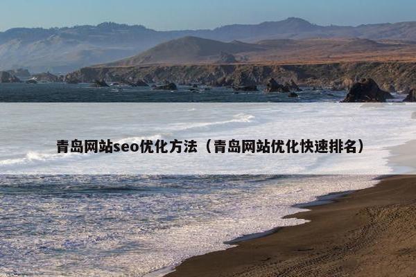 青岛网站seo优化方法（青岛网站优化快速排名）