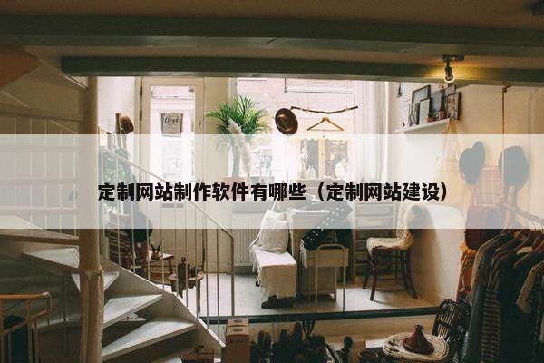定制网站制作软件有哪些（定制网站建设）