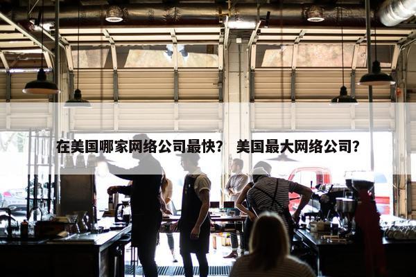 在美国哪家网络公司最快？ 美国最大网络公司？