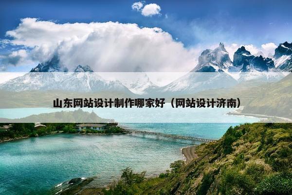 山东网站设计制作哪家好（网站设计济南）