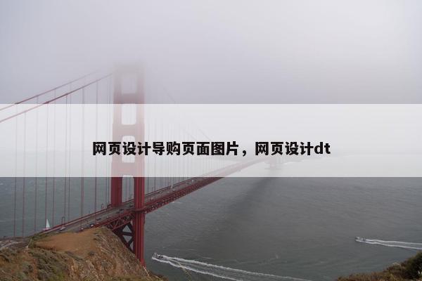 网页设计导购页面图片，网页设计dt