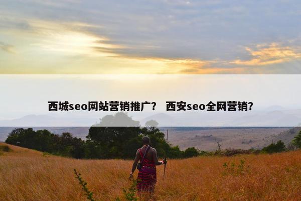 西城seo网站营销推广？ 西安seo全网营销？