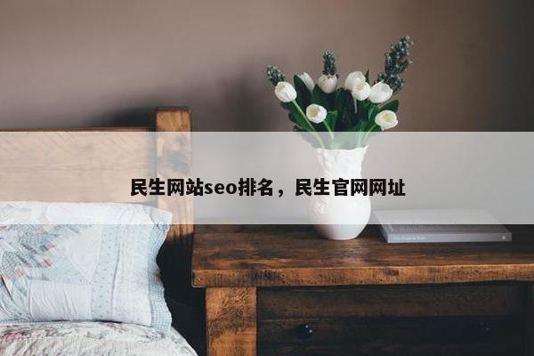 民生网站seo排名，民生官网网址