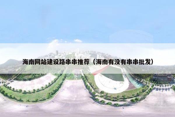 海南网站建设路串串推荐（海南有没有串串批发）